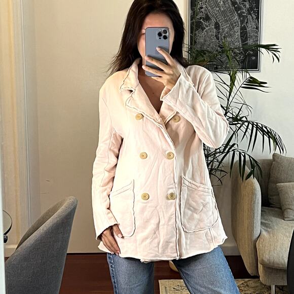 Frank & Eileen Jackets & Blazers - Frank & Eileen Belfast Petal peacoat ballet pink jacket size M small defect